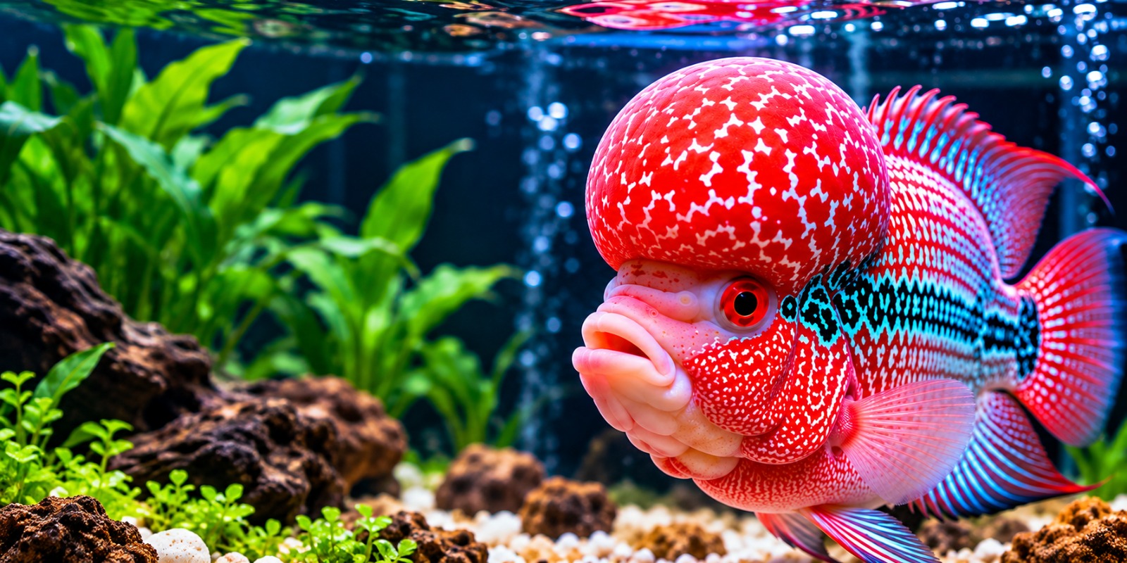 Flowerhorn Grooming